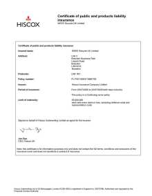 Liability Insurance for WEEE-RecycleUK