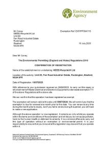 T11 Permit for WEEE-RecycleUK